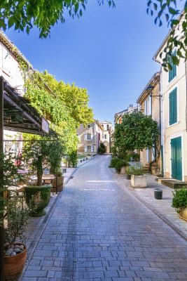 Sun-Drenched Alleyway